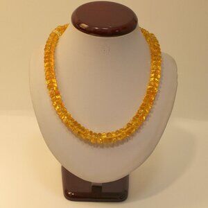 Baltic Amber Champagne Necklace 18 inches
